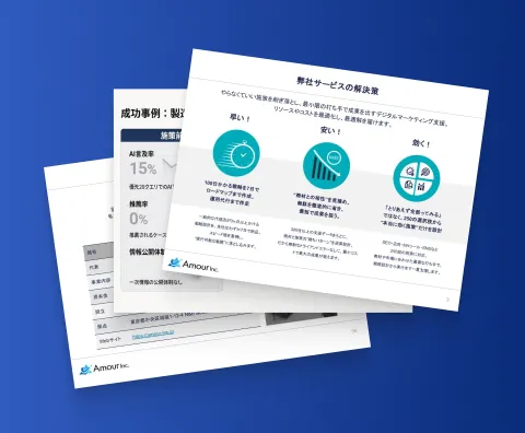 会社紹介資料3点セット
